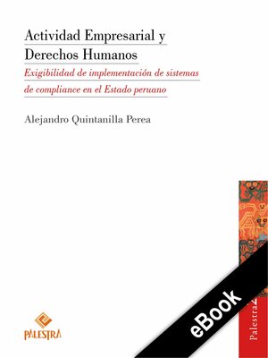 cover image of Actividad Empresarial y Derechos Humanos